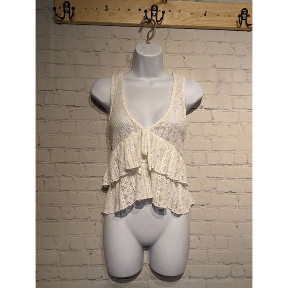 Maurices lace see-through top size small - Picture 1 of 4